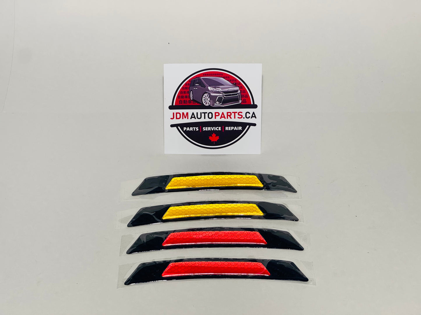 JDM SIDE REFLECTOR STICKER KIT (4PCS)