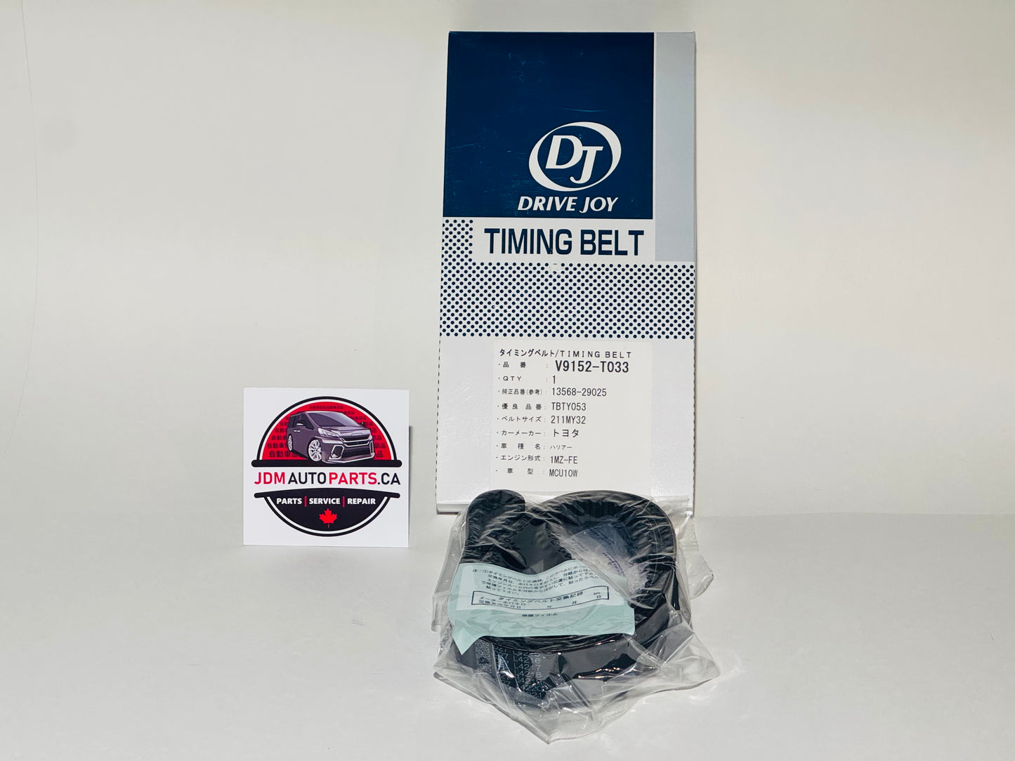 2002-2007 TOYOTA ALPHARD (MNH1#) 3L V6 TIMING BELT OEM