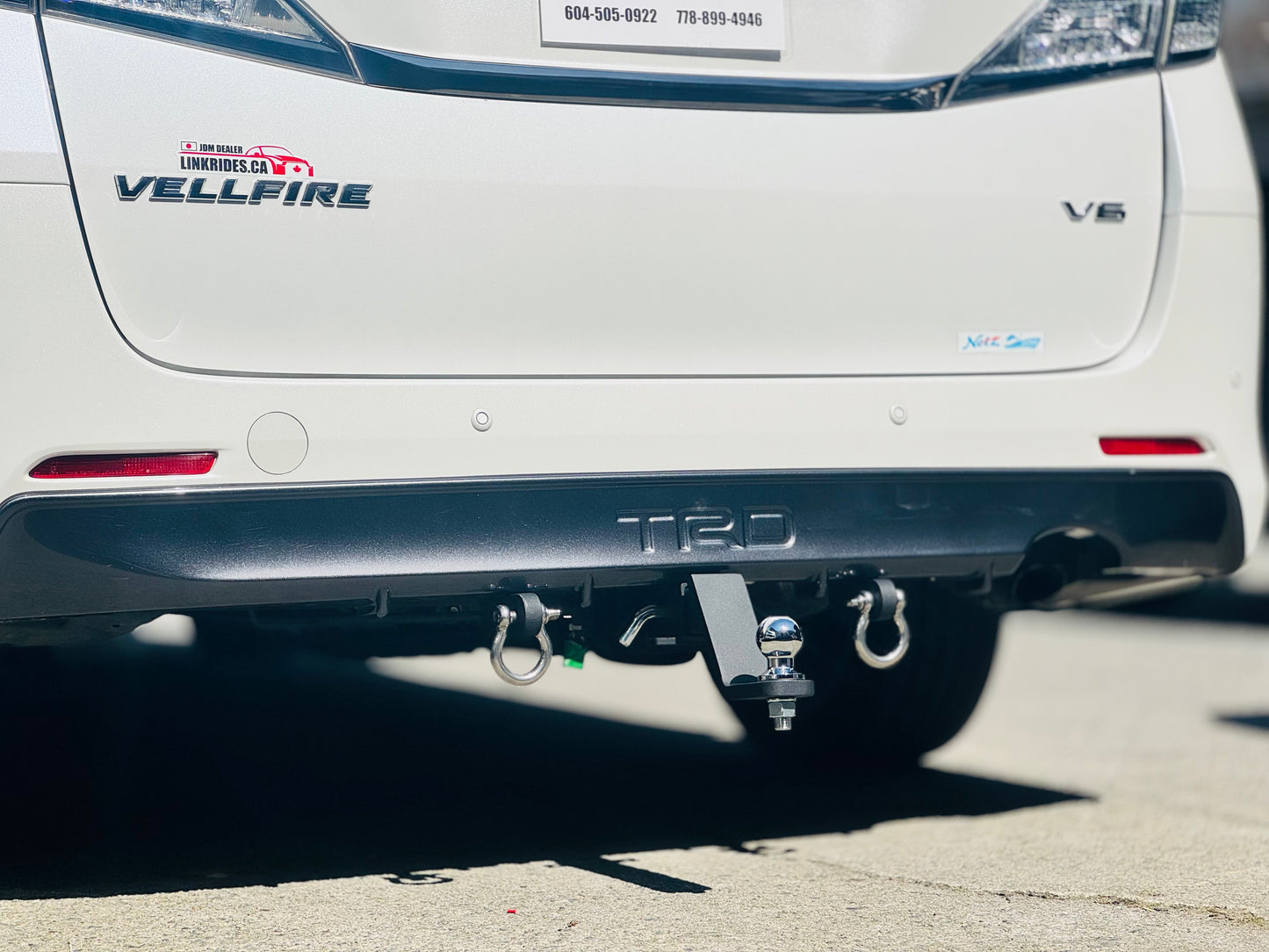 2008-2015 TOYOTA ALPHARD / VELLFIRE 2" HITCH RECEIVER KIT