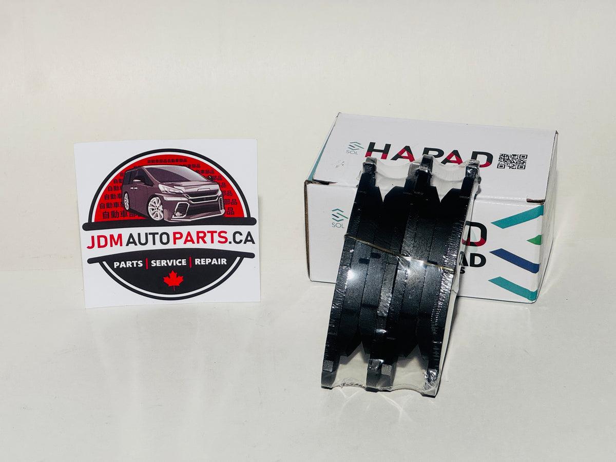 1998-2012 SUBARU SAMBAR FRONT BRAKE PAD SET (TT1/TT2/TV1/TV2/TW1/TW2)