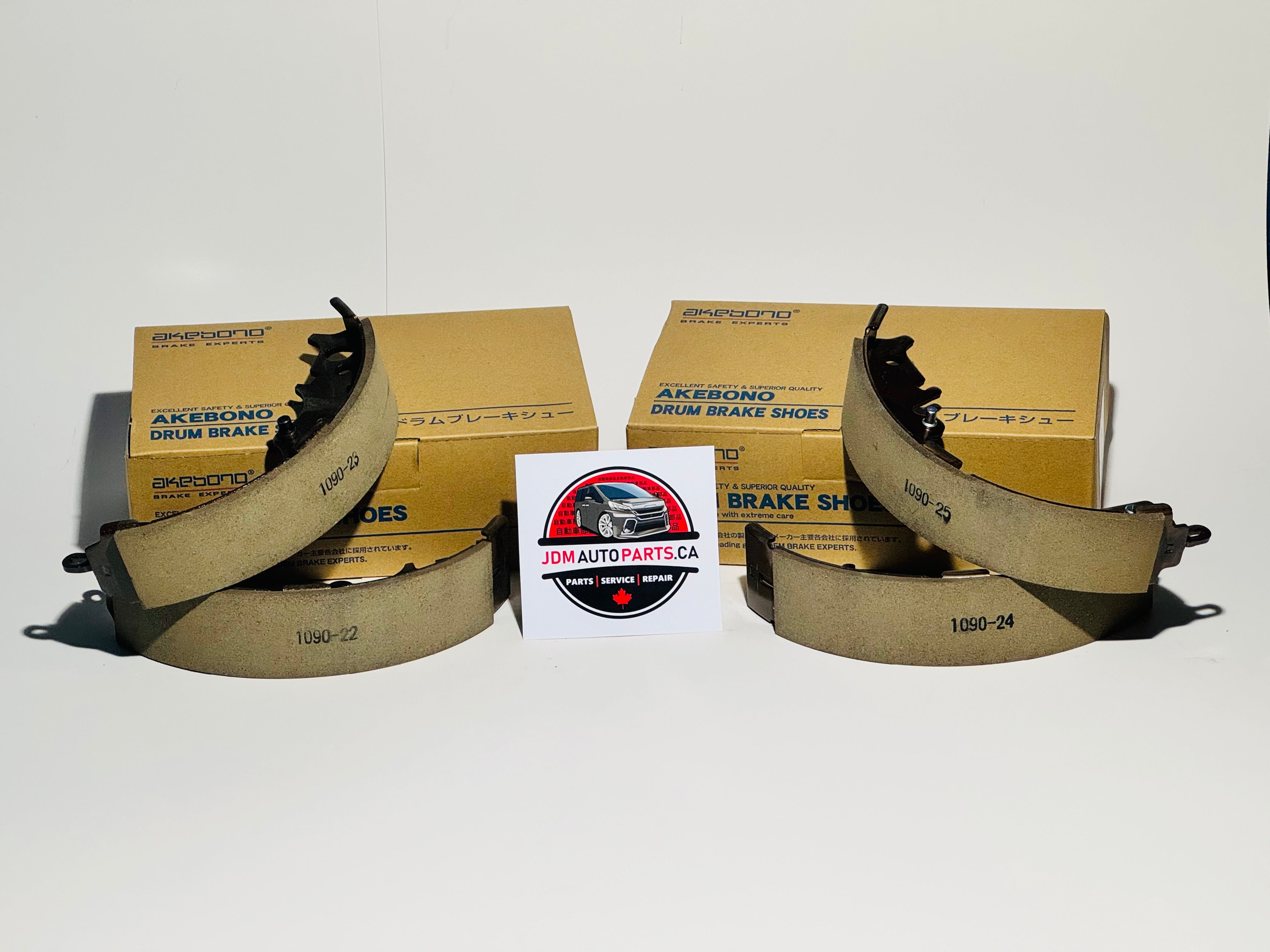 Horsepower Rear Brake Shoes Set – Ceramic – For Toyota Hiace KDH200K KDH201 KDH205 KDH206 2004-2019
