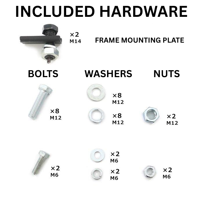 2006-2019 TOYOTA ESTIMA 50 SERIES 2" HITCH RECEIVER KIT (ACR50 / ACR55 / GSR50 / GSR55 / AHR20) | JDM TOW HITCH | 750KG CAPACITY