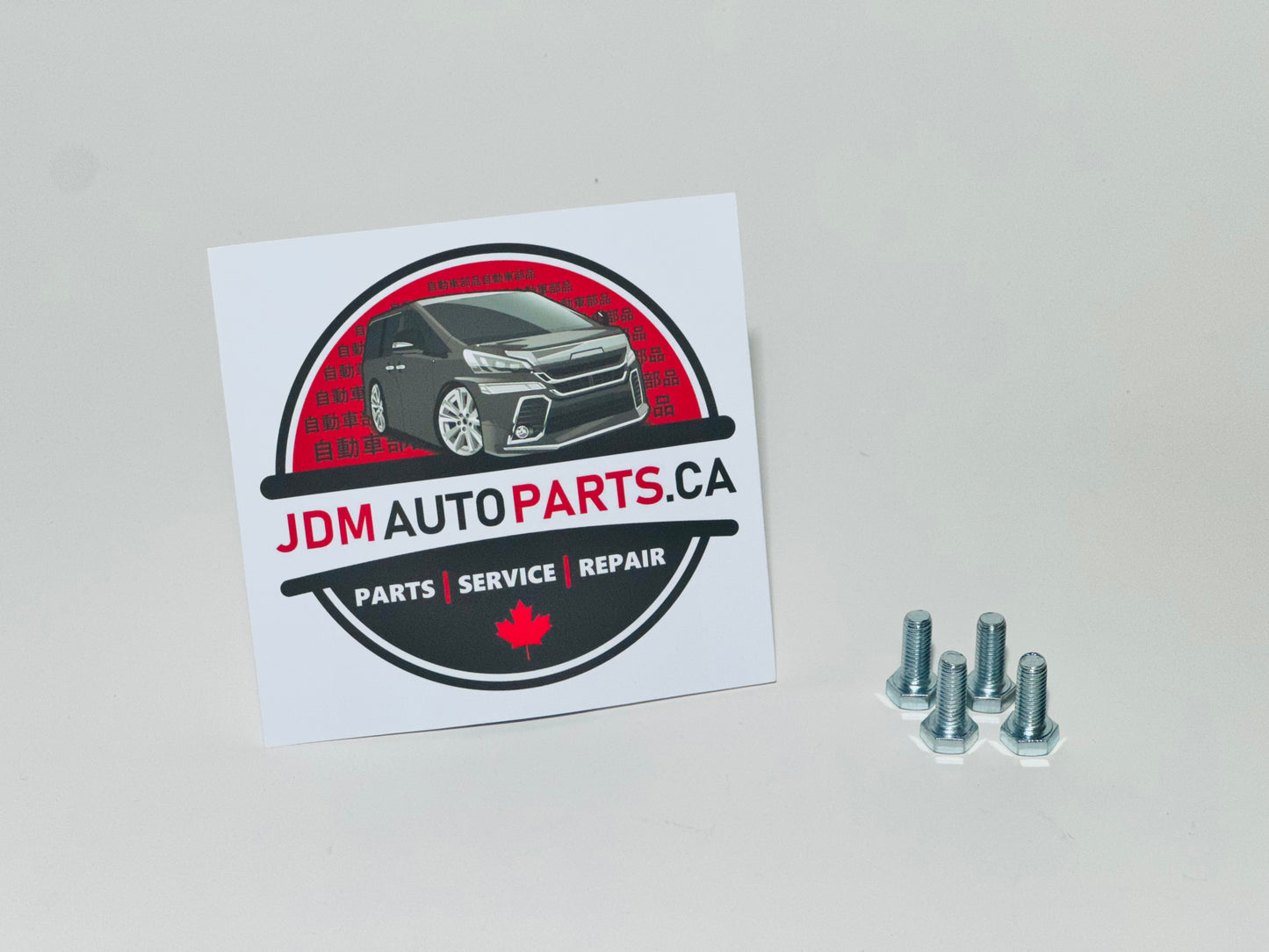 JDM NUMBER PLATE SCREWS (4PCS)