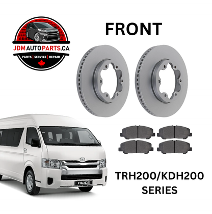 2004-2019 TOYOTA HIACE FRONT BRAKE PACKAGE (H200 SERIES)