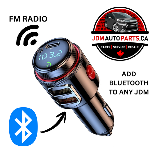 JDM BLUETOOTH FM TRANSMITTER 48W FAST CHARGER – BLUETOOTH 5.4, 30W PD + QC3.0