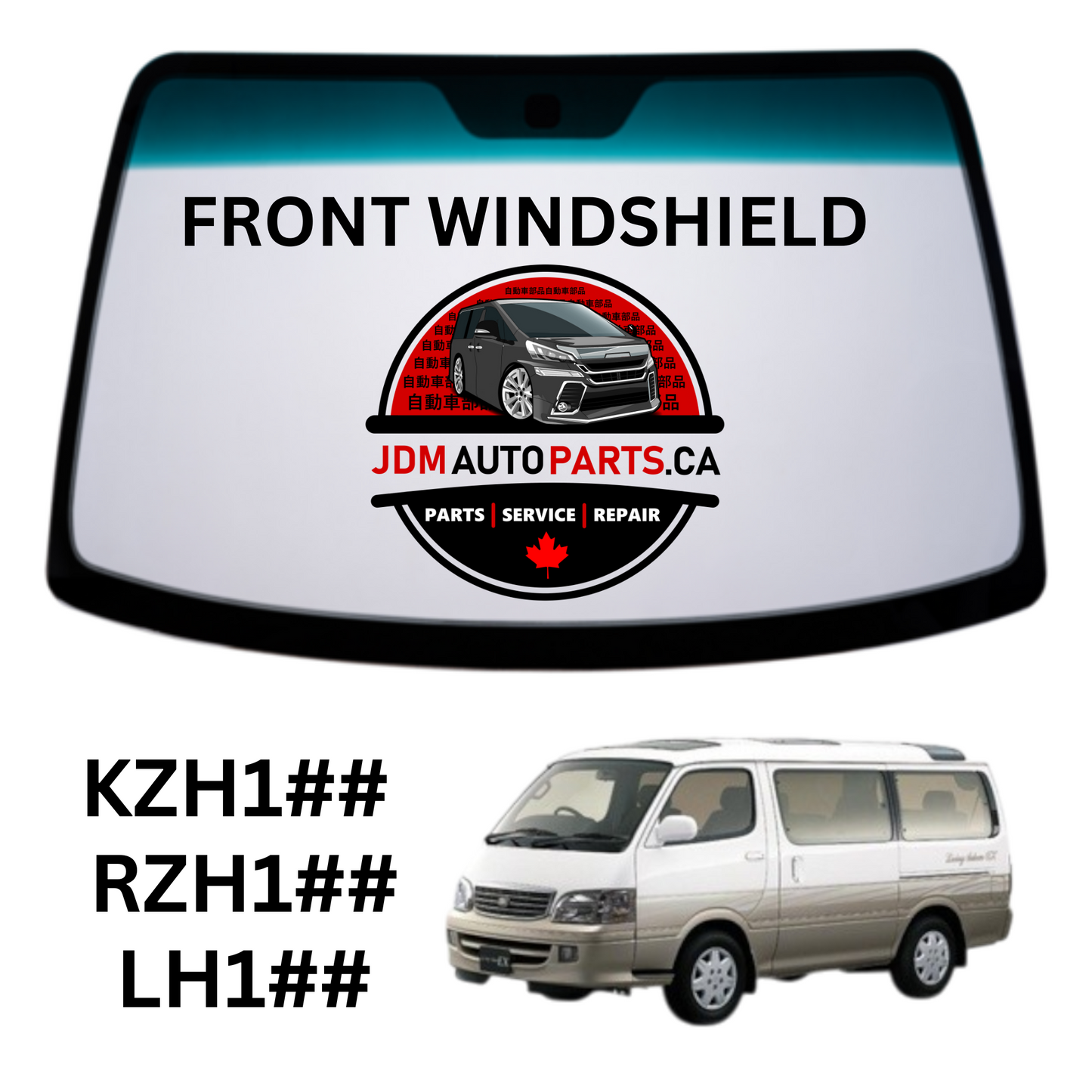 1989-2003 TOYOTA HIACE WINDSHIELD (H100 SERIES)