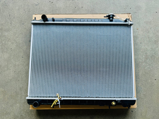 Nissan Elgrand Radiator - 2002-2010 radiator for E51 Elgrands with 2.5L Engine - high-quality, durable replacement for optimal engine cooling performance.