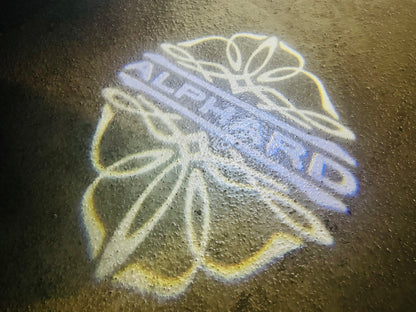 2008-2014 TOYOTA ALPHARD / VELLFIRE LOGO PUDDLE LIGHT